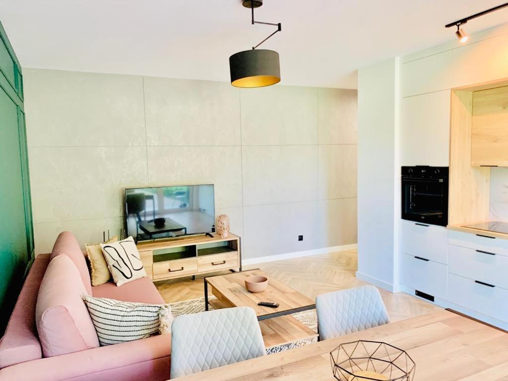 Apartament Na Wzgorzu Apartment Lidzbark Warminski Bagian luar foto